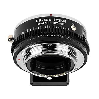 Amazon | Fotodiox 電子マウントアダプター EF-SNE-FSN-NDT II